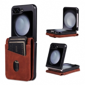 Tok Samsung Galaxy Z Flip 7 Fe Azns Műbőr Kártyatartó