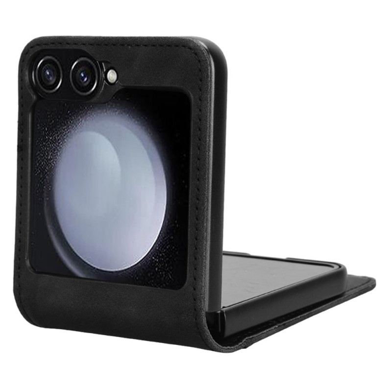 Tok Samsung Galaxy Z Flip 7 Fe Bőr Stílusú Kártyatartó