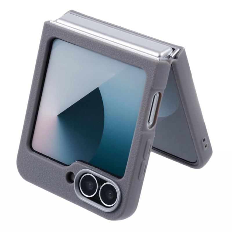 Tok Samsung Galaxy Z Flip 7 Fe Bőr Textúra