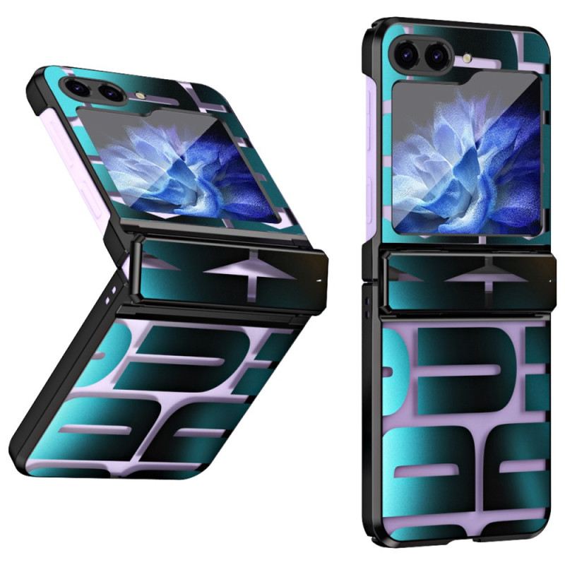 Tok Samsung Galaxy Z Flip 7 Fe Edzett Üvegfóliával Bevont Betűk