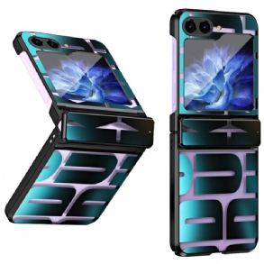 Tok Samsung Galaxy Z Flip 7 Fe Edzett Üvegfóliával Bevont Betűk