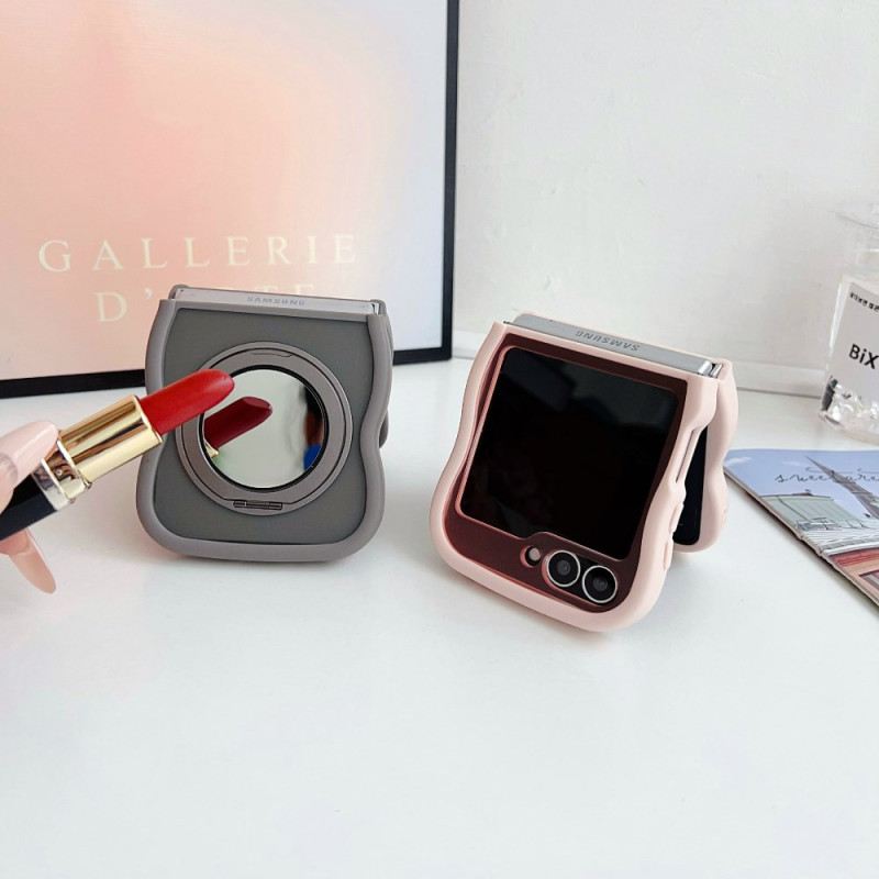 Tok Samsung Galaxy Z Flip 7 Fe Forgatható Állvány És Beépített Tükör