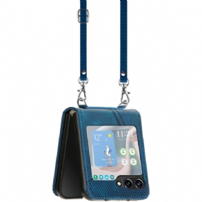 Tok Samsung Galaxy Z Flip 7 Fe Geometrikus Vállpánttal