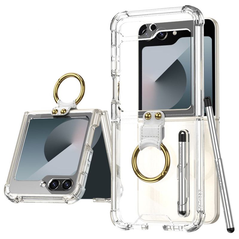 Tok Samsung Galaxy Z Flip 7 Fe Gyűrűtartó És Ceruza