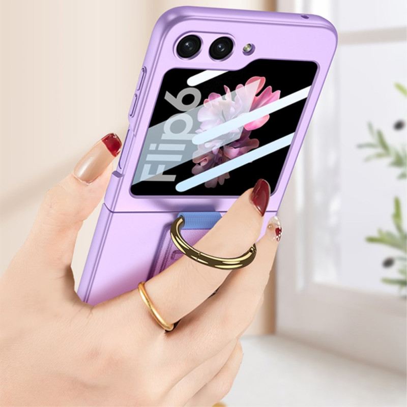 Tok Samsung Galaxy Z Flip 7 Fe Gyűrűtartó És Gkk Szíj