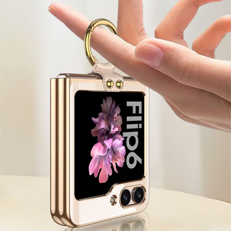 Tok Samsung Galaxy Z Flip 7 Fe Gyűrűtartó És Képernyővédő Fólia