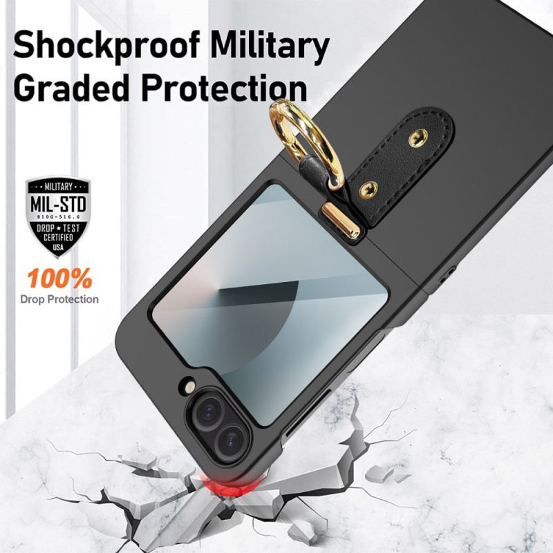 Tok Samsung Galaxy Z Flip 7 Fe Gyűrűtartó És Védőfólia