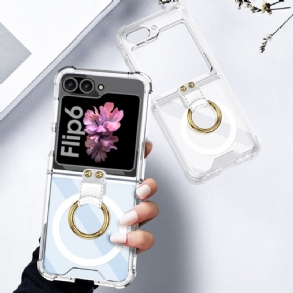 Tok Samsung Galaxy Z Flip 7 Fe Gyűrűtartóval És Mágneses Rögzítéssel Gkk