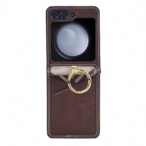 Tok Samsung Galaxy Z Flip 7 Fe Kártyatartó És Fémgyűrű