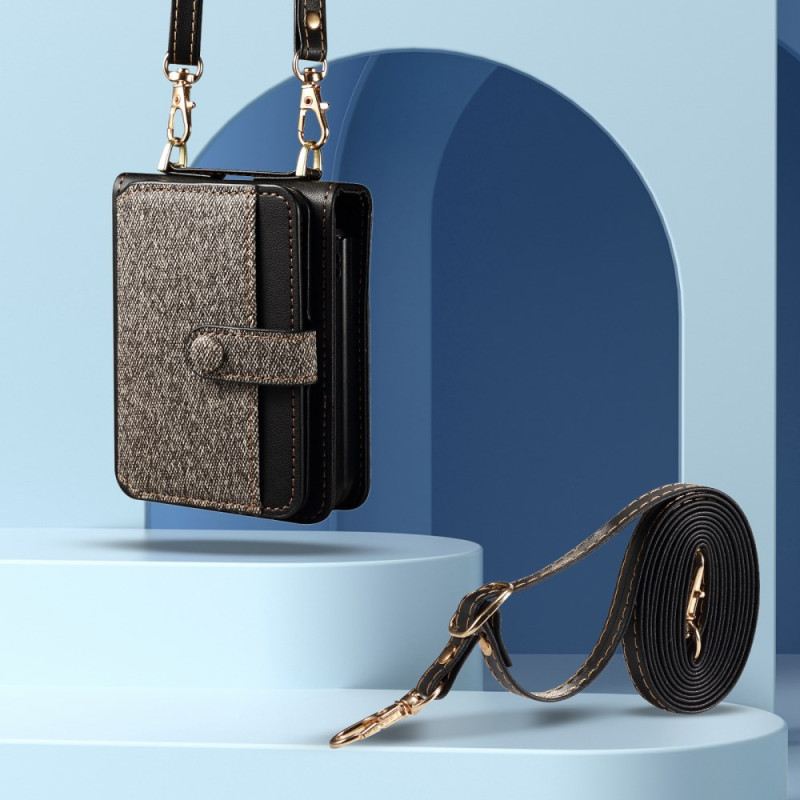 Tok Samsung Galaxy Z Flip 7 Fe Kártyatartó És Nyakpánt