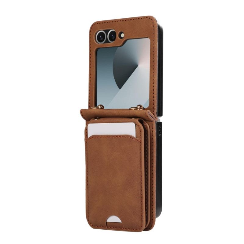 Tok Samsung Galaxy Z Flip 7 Fe Kártyatartó És Vállpánt