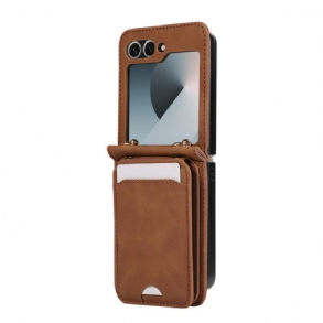 Tok Samsung Galaxy Z Flip 7 Fe Kártyatartó És Vállpánt