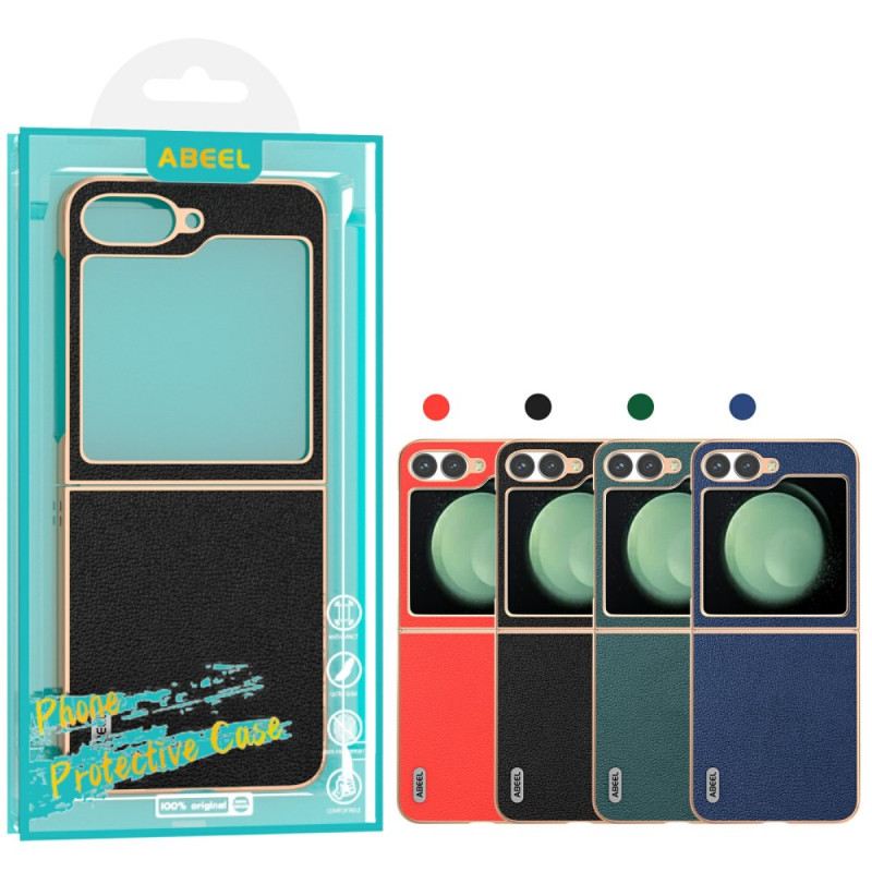 Tok Samsung Galaxy Z Flip 7 Fe Klasszikus Abeel Bőr