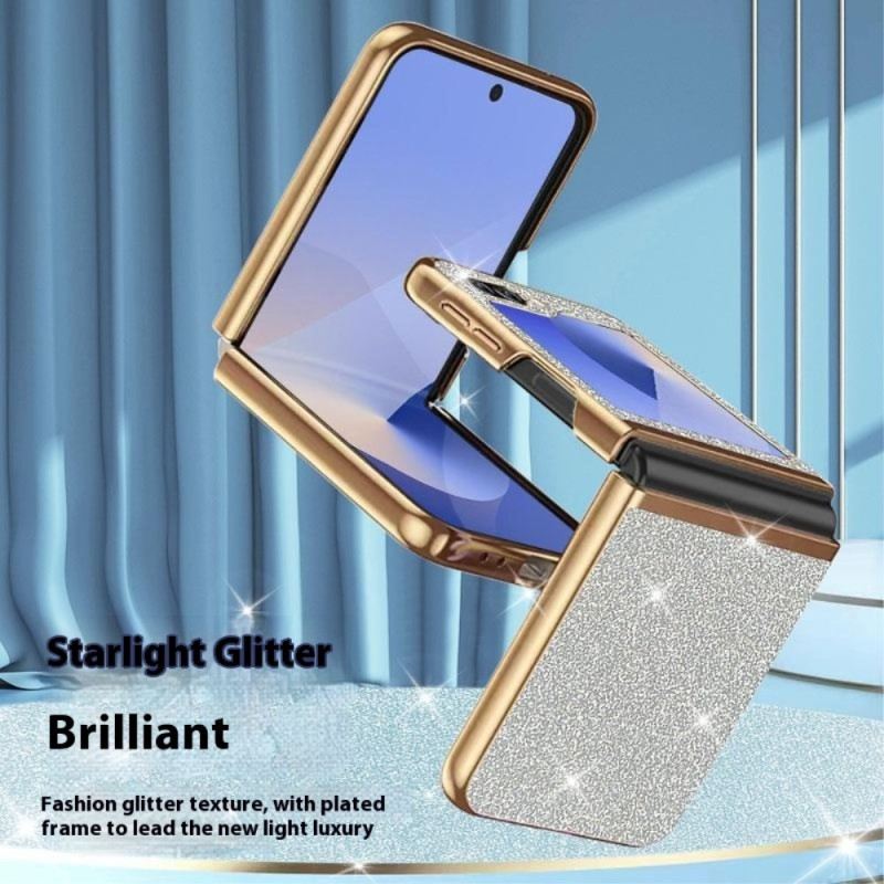 Tok Samsung Galaxy Z Flip 7 Fe Klasszikus Csillámpor