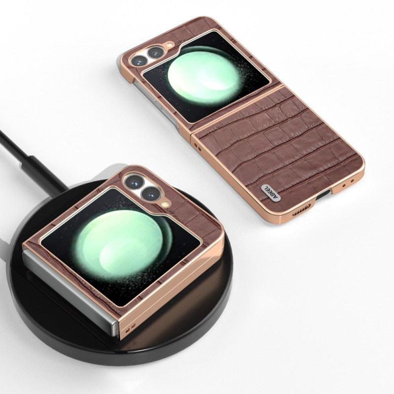 Tok Samsung Galaxy Z Flip 7 Fe Krokodil Stílusú