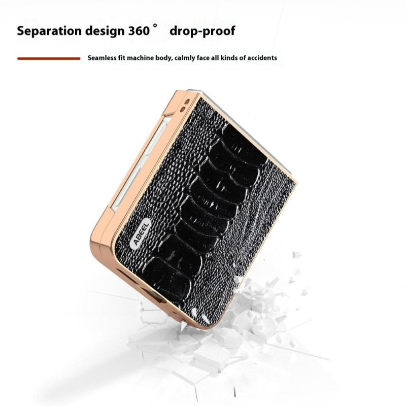 Tok Samsung Galaxy Z Flip 7 Fe Krokodil Stílusú