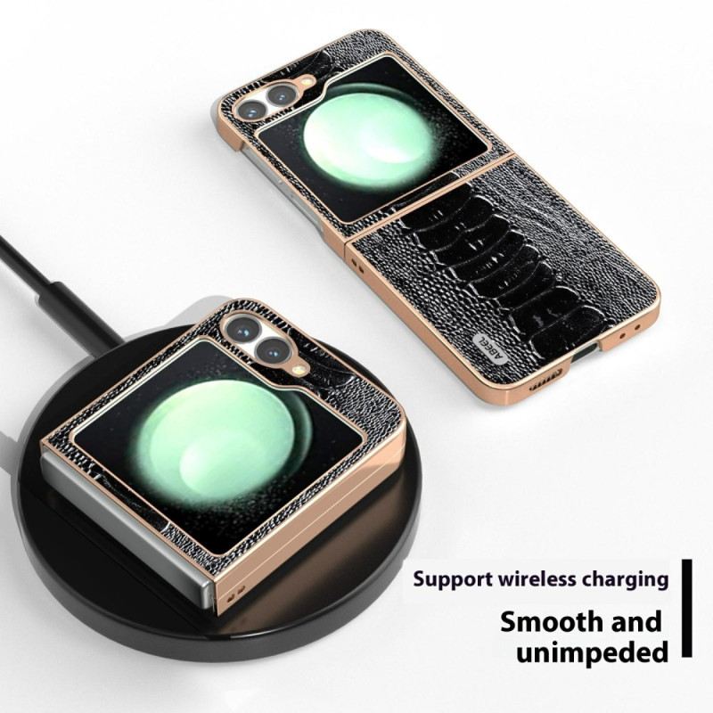 Tok Samsung Galaxy Z Flip 7 Fe Krokodil Stílusú