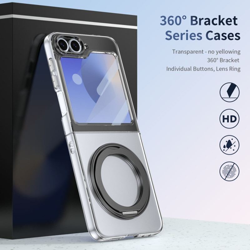 Tok Samsung Galaxy Z Flip 7 Fe Mágneses Állvány És Hd Képernyővédő