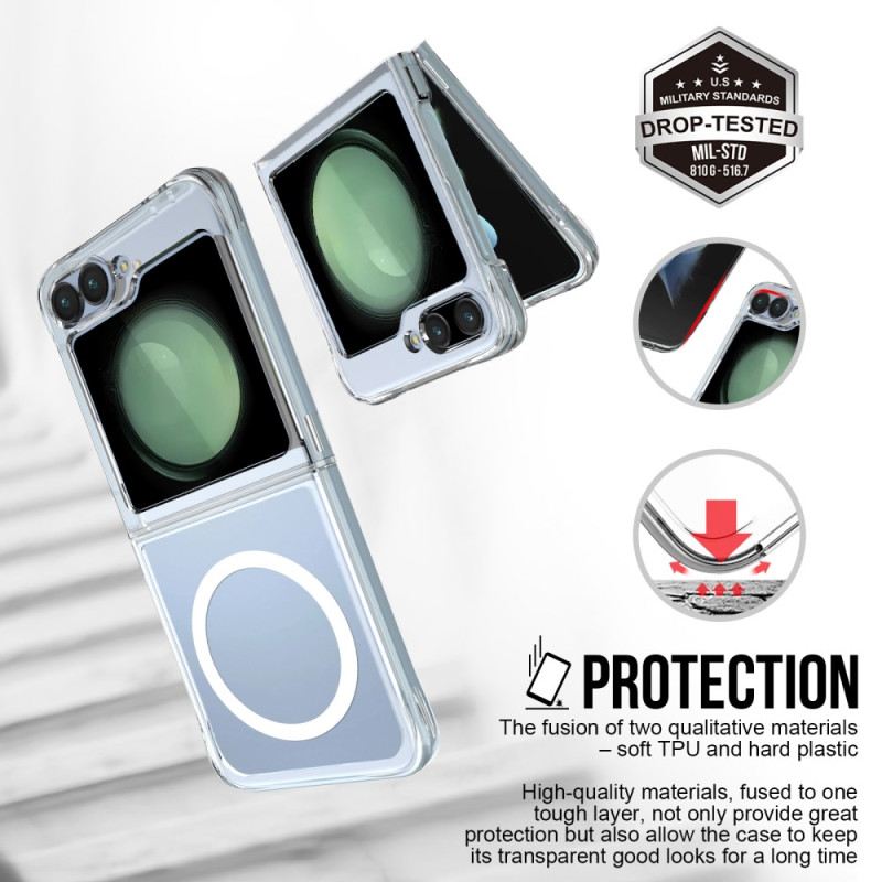 Tok Samsung Galaxy Z Flip 7 Fe Mágneses Átlátszó