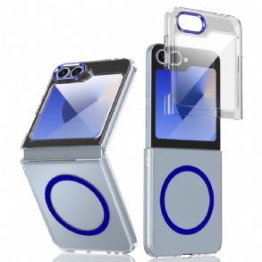 Tok Samsung Galaxy Z Flip 7 Fe Magsafe Kompatibilis Áttetsző Képernyővédővel