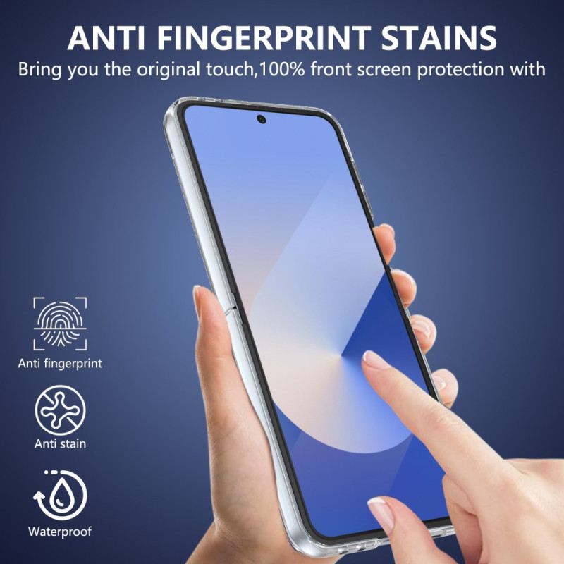 Tok Samsung Galaxy Z Flip 7 Fe Magsafe Kompatibilis Áttetsző Képernyővédővel