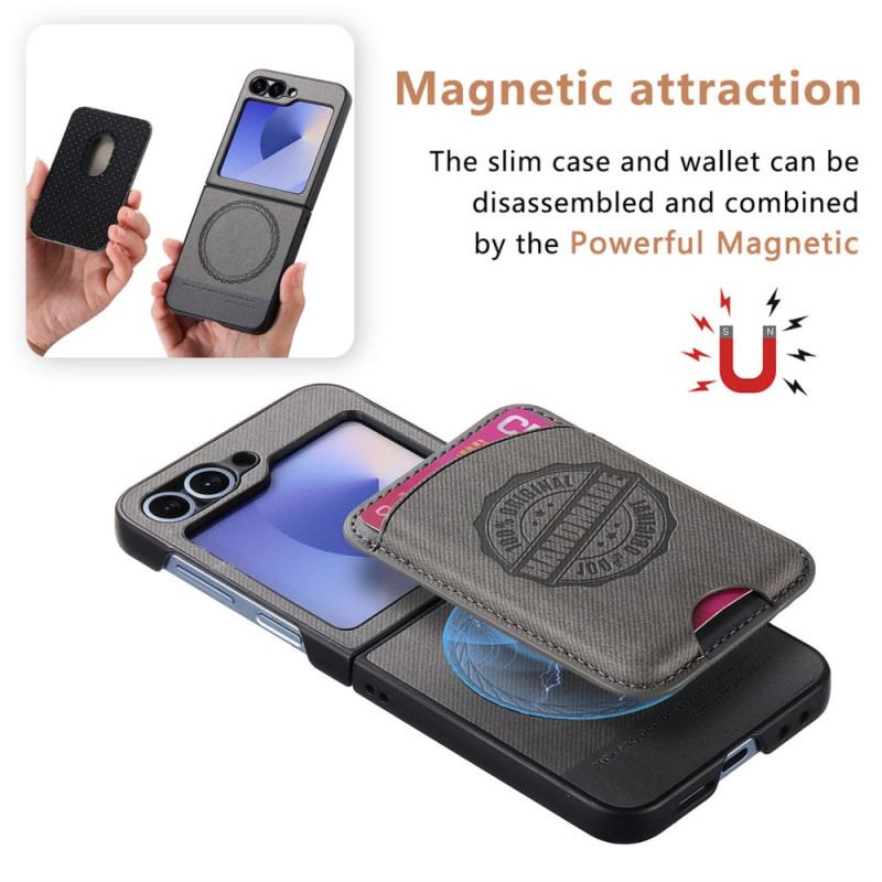 Tok Samsung Galaxy Z Flip 7 Fe Magsafe-kompatibilis Levehető Kártyatartó