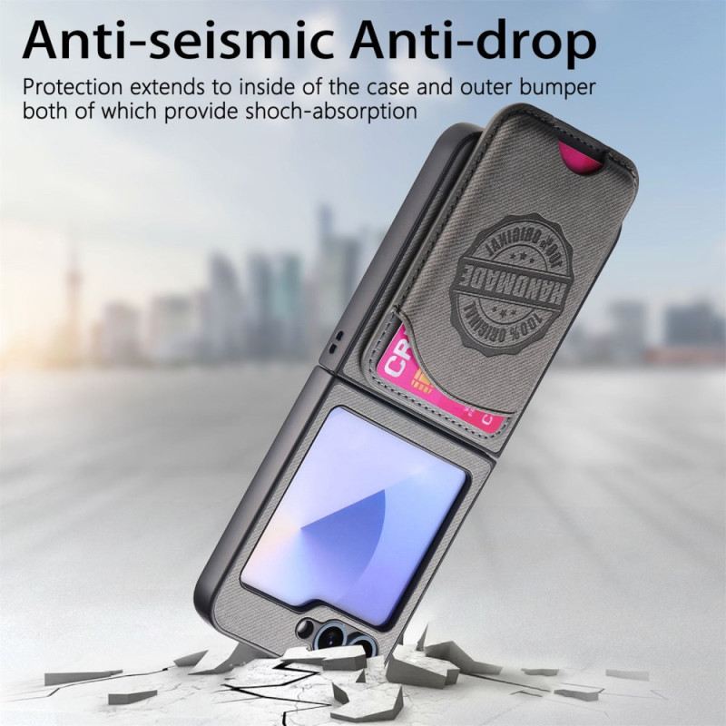 Tok Samsung Galaxy Z Flip 7 Fe Magsafe-kompatibilis Levehető Kártyatartó