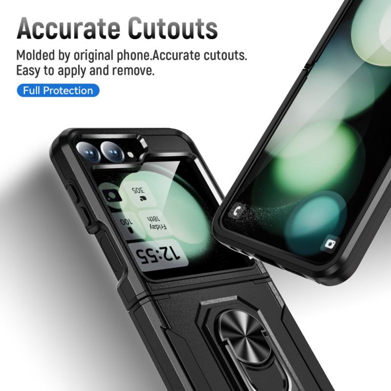 Tok Samsung Galaxy Z Flip 7 Fe Masszív Gyűrűs Állvánnyal