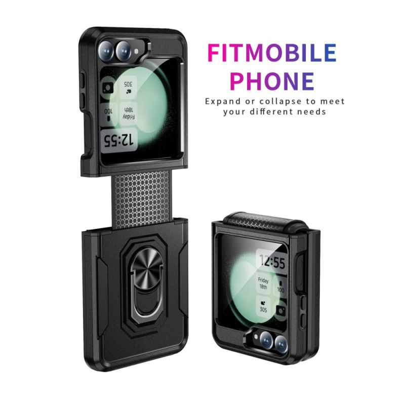 Tok Samsung Galaxy Z Flip 7 Fe Masszív Gyűrűs Állvánnyal