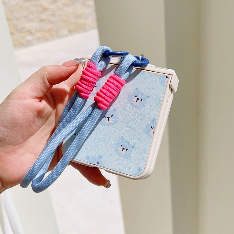 Tok Samsung Galaxy Z Flip 7 Fe Medveminta És Csuklópánt