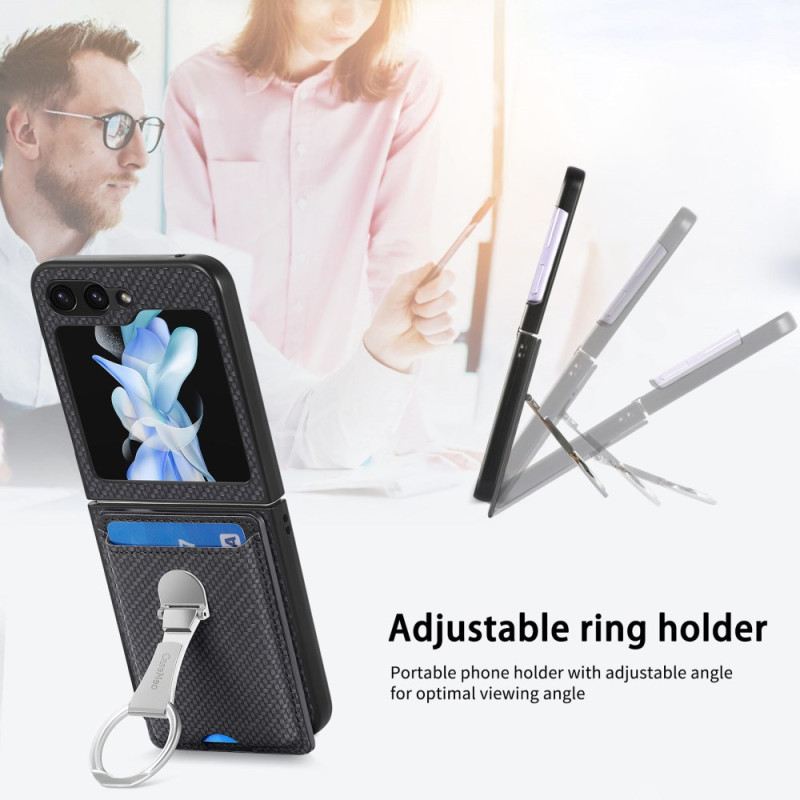 Tok Samsung Galaxy Z Flip 7 Fe Összecsukható Állvány És Kártyatartó