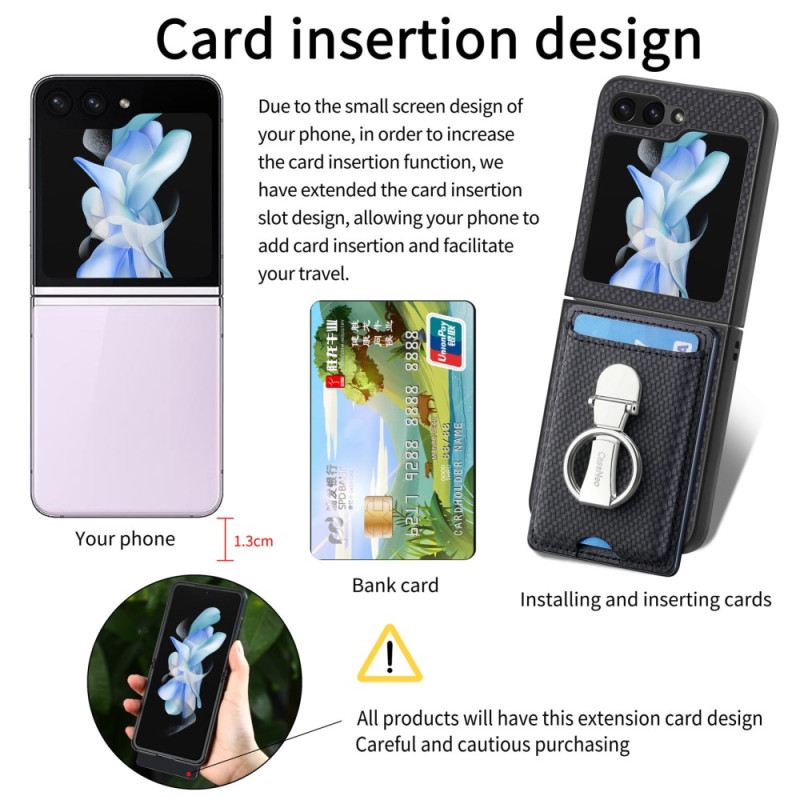 Tok Samsung Galaxy Z Flip 7 Fe Összecsukható Állvány És Kártyatartó