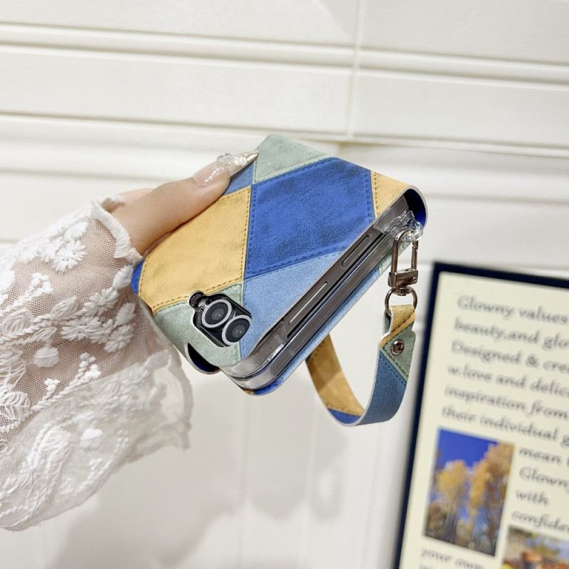 Tok Samsung Galaxy Z Flip 7 Fe Retro Macskamancs Csattal