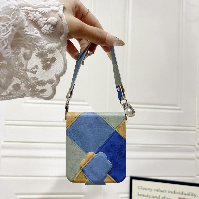 Tok Samsung Galaxy Z Flip 7 Fe Retro Macskamancs Csattal