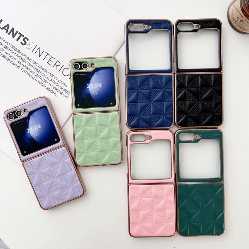 Tok Samsung Galaxy Z Flip 7 Fe Steppelt Szélek Fémhatással