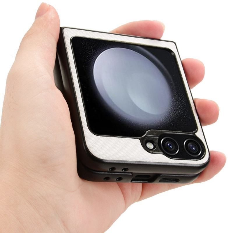 Tok Samsung Galaxy Z Flip 7 Fe Szénszálas Textúra