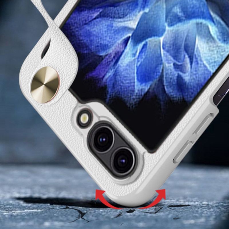 Tok Samsung Galaxy Z Flip 7 Fe Ultravékony Gkk Bőrszíj