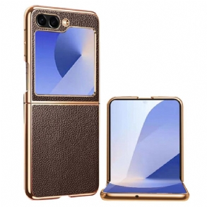 Tok Samsung Galaxy Z Flip 7 Fe Valódi Bőr