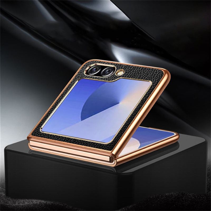 Tok Samsung Galaxy Z Flip 7 Fe Valódi Bőr