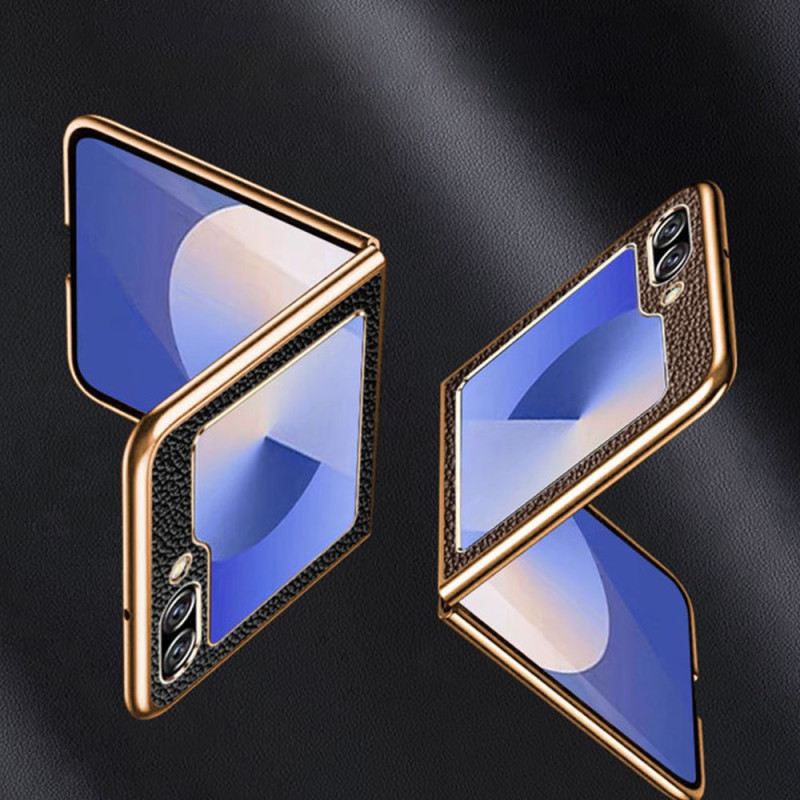 Tok Samsung Galaxy Z Flip 7 Fe Valódi Bőr