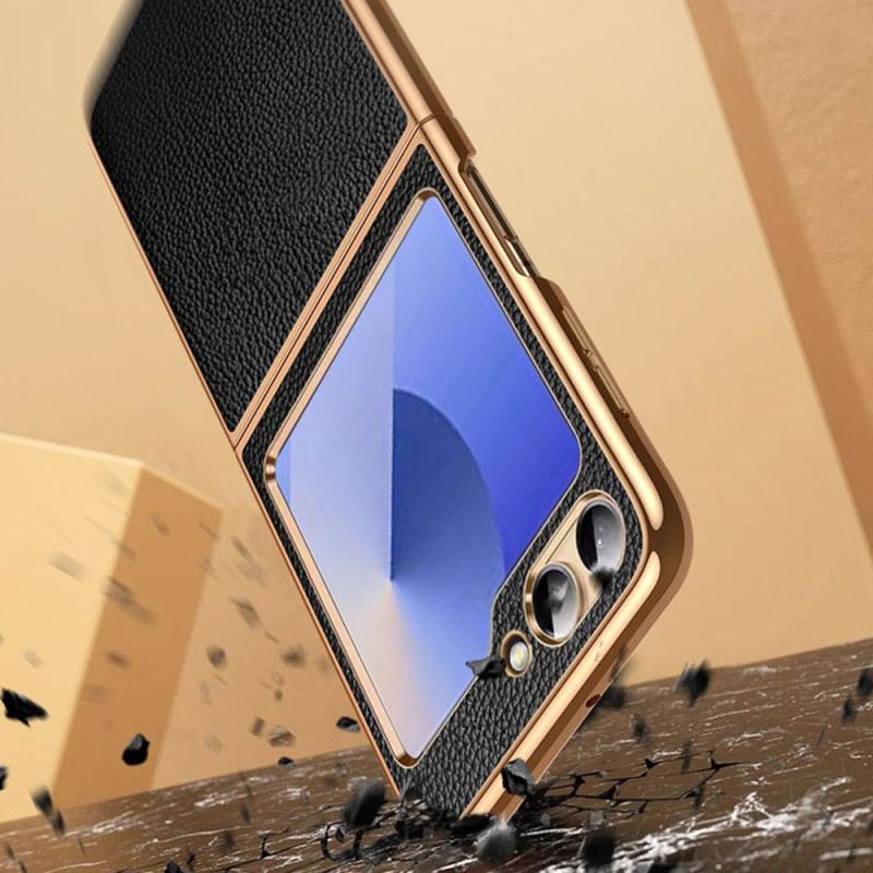 Tok Samsung Galaxy Z Flip 7 Fe Valódi Bőr