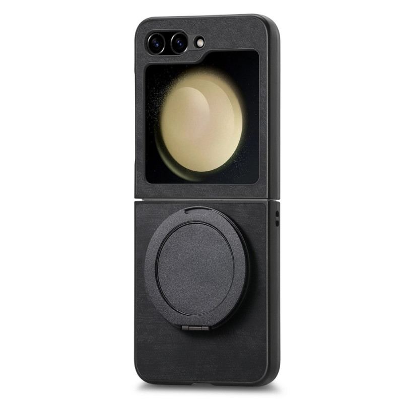 Tok Samsung Galaxy Z Flip 7 Fe Velúr Hatású Forgó Állvánnyal