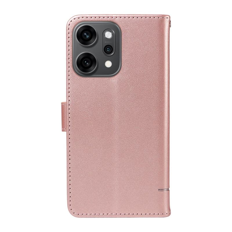 Bőrtok Oppo Reno 14f 5g Macska
