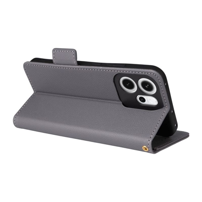 Bőrtok Oppo Reno 14f 5g Műbőr Szíj