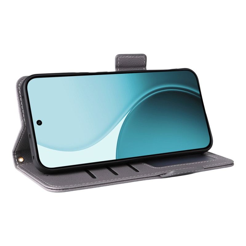 Bőrtok Oppo Reno 14f 5g Műbőr Szíj