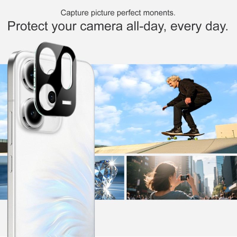 Edzett Üveg Lencsevédő Oppo Reno 14 F 5g-hez (fekete Változat) Imak