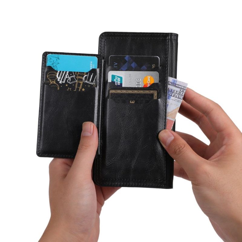 Bőrtok Samsung Galaxy S24 5g Elülső Érmetáska