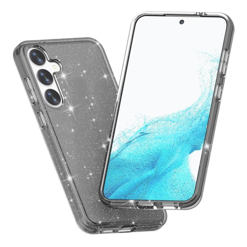 Telefontok Samsung Galaxy S24 5g Átlátszó Csillogás