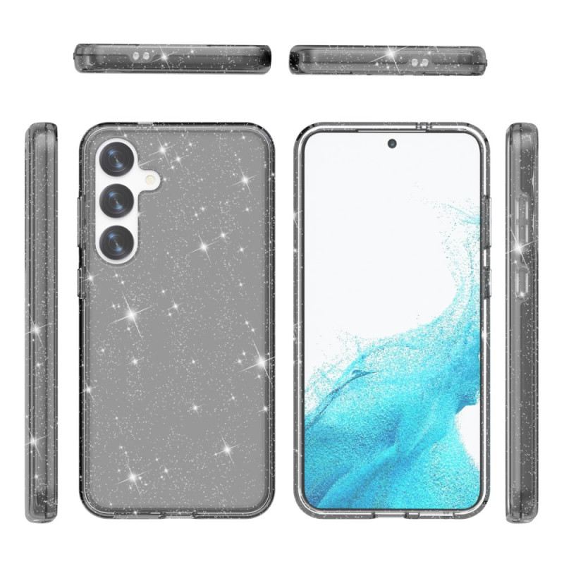 Telefontok Samsung Galaxy S24 5g Átlátszó Csillogás