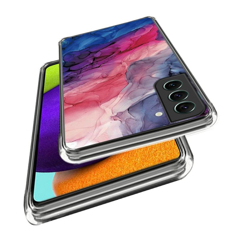 Tok Samsung Galaxy S24 5g Absztrakt Akvarell Márványminta